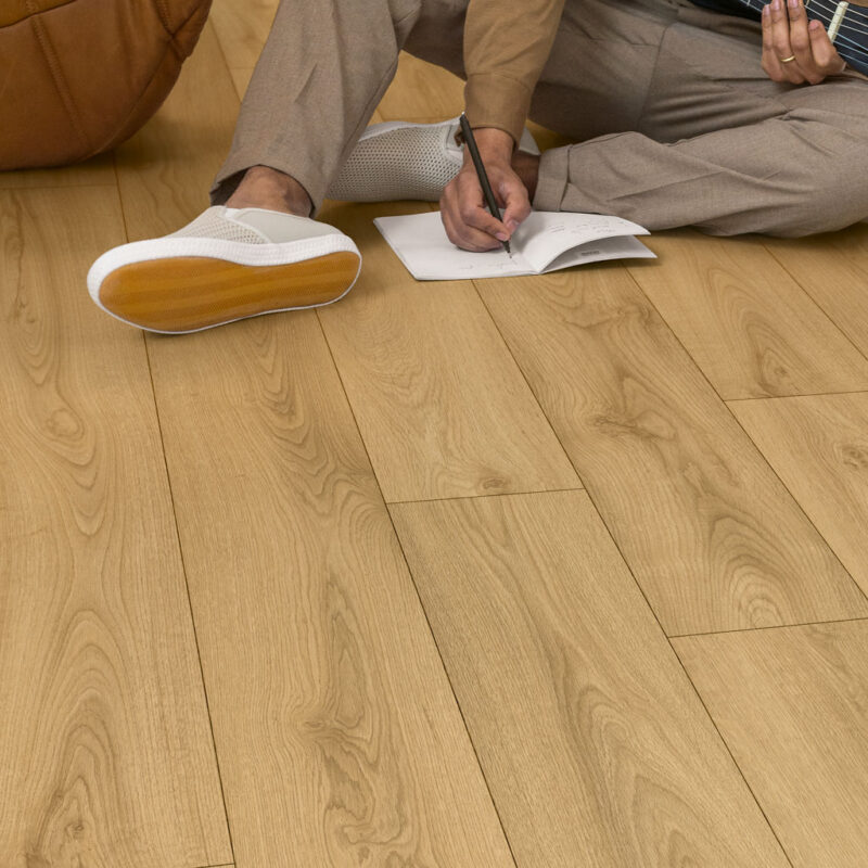 Sol stratifié Classic - Chêne Sableux CLM5801 – Image 2